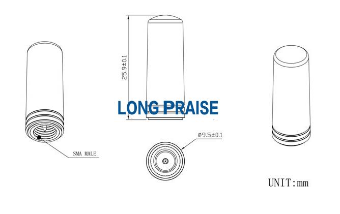 WIFI Rubber Antenna 