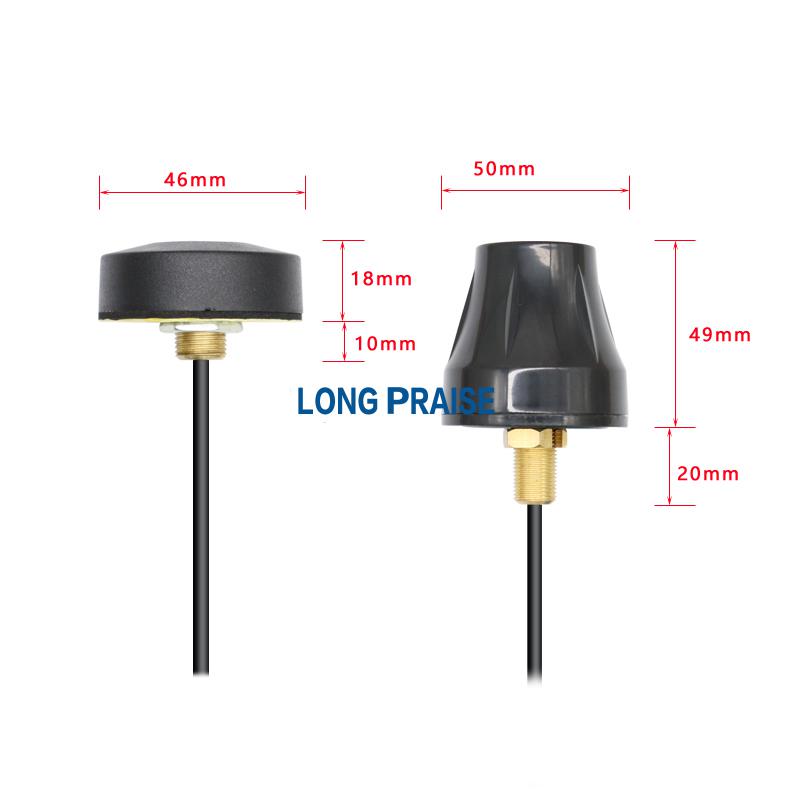GPS antenna 1575.42 outdoor waterproof antenna navigation positioning screw fixed active high gain 28db antenna