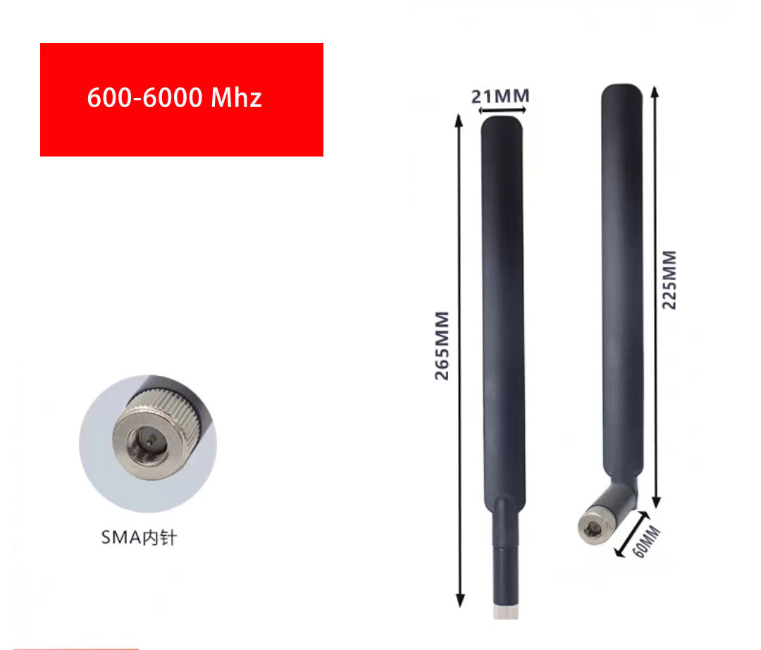  Omni 3G 4G 5G High Gain Rubber Antenna SMA M -SMA RP connector